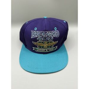 Vintage 1995 Brickyard 400 Indianapolis Motor Speedway Logo 7 Snapback Hat